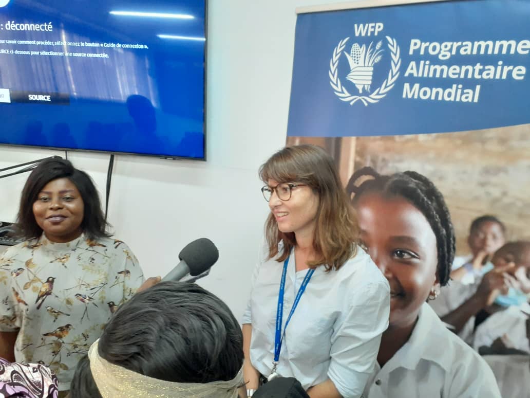 WFPDRC's tweet photo. #RDCongo 🇨🇩
Le #PAM en RDC rencontre les médias à Kinshasa pour parler de la sécurité alimentaire et de la façon dont le #PAM aide les communautés
#SécuritéAlimentaire
#ZeroFaim https://t.co/ZsPZwOU2rG