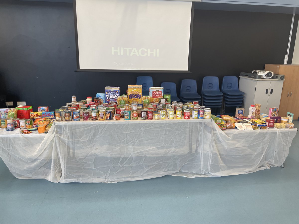 Thank you <a href="/RotaryKidsgrove/">Kidsgrove Rotary</a> for collecting our food donations.