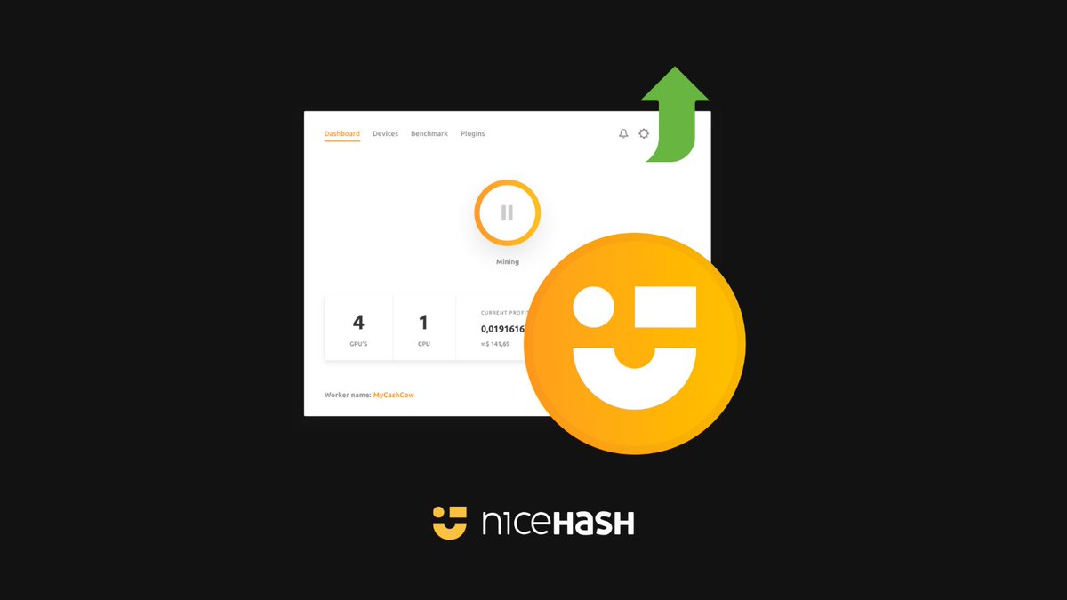 NiceHashMining's tweet photo. NiceHash Miner version 3.1.0.2 comes with support for #VerusHash, a mining Scheduler, Extra Commands that enable per-algorithm overclocking and other improvements!
Update now 👇
https://t.co/6HHbzcilcA https://t.co/KfspIF5zVE