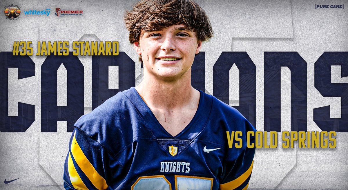 CAPTAINS for #GAME9 are Yakut Eksin, Alex Ford, Neal Shaw &amp; James Stanard.🏈 
Show your support &amp; plan to be in Bremen, AL this evening to support the TA KNIGHTS at Cold Springs Eagles.
#WeAreTA #TuscaloosaAcademy #GoKnights
<a href="/PureGameSports/">PURE GAME SPORTS NETWORK</a> <a href="/taknightsfan/">Tuscaloosa Academy</a>
