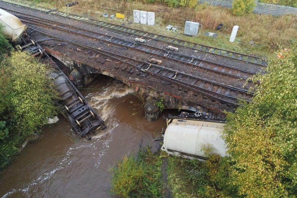 raibgovuk's tweet photo. Our investigation into the derailment at Petteril Bridge Junction will consider the events which led to the accident including the condition and characteristics of the wagons, the braking systems and any underlying management factors https://t.co/v04LpUMWN8 #carlisle #derailment https://t.co/K9VKtPZ41X