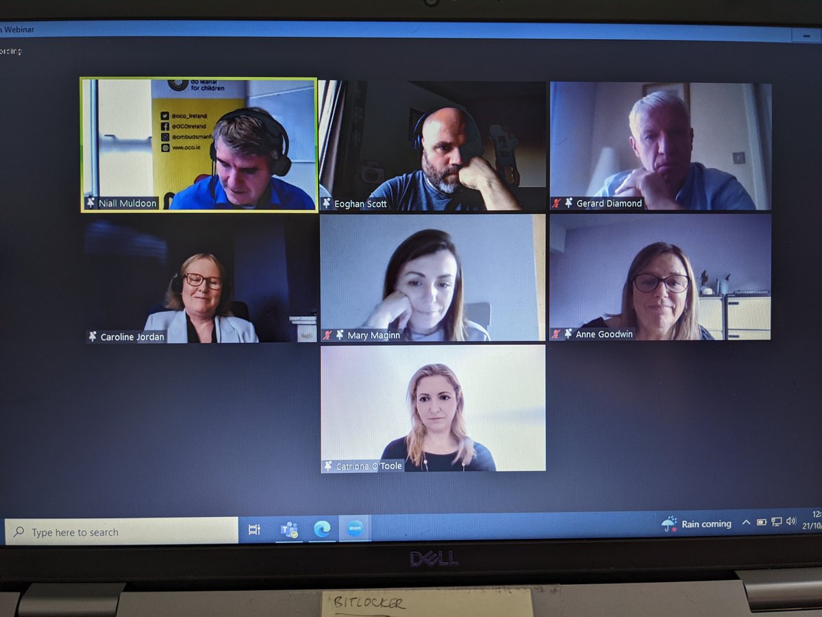 Great @AlcoholIreland webinar 'Research to Action' Let's join up the evidence base and practice to improve outcomes for families impacted by parental alcohol use problems #endthesilence Thanks all @ScottEoghan @gerrydiamond71 @ASCERTNI @tusla @catrionaotoole @OCO_ireland