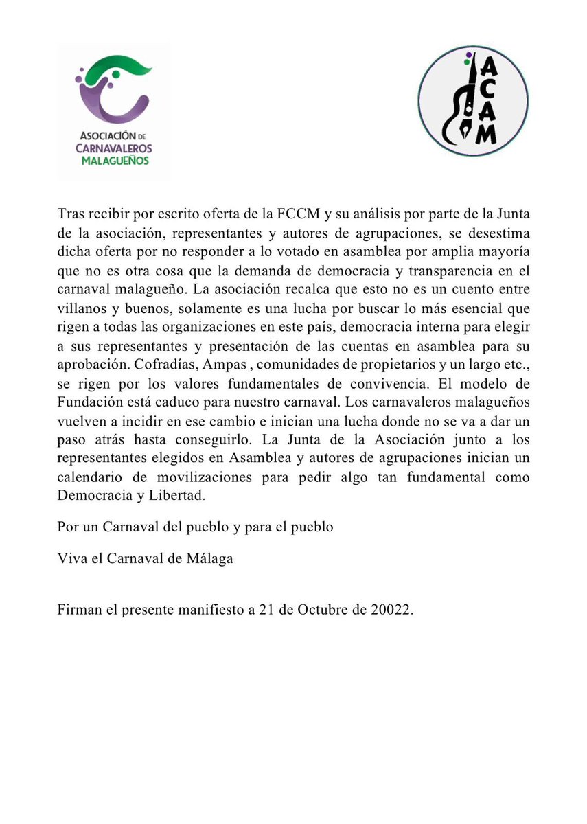 La Murga de Ciudad Jardin tweet media