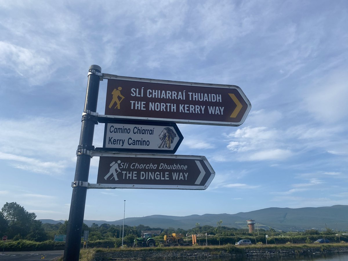 long_ways's tweet photo. Our start of the Dingle Way. #FingerpostFriday #hikingadventures https://t.co/MJgXS0cm3l