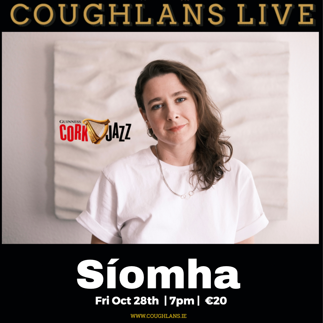 Just one week until we kick off @corkjazzfest Friday Oct 28th : 7pm. @BookaBrassBand & Guests @CorkOperaHouse + @siomhamusic at Coughlans. Tickets & info: coughlans.ie/whats-on