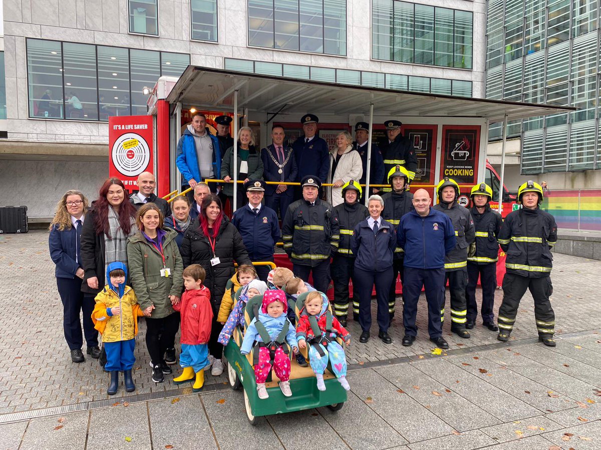 Today we launched our new Community Engagement Unit 🚒 This vehicle will help us to share our fire safety advice and save lives. The launch is part of Fire Safety Week 2022 Test your smoke alarm today 🚨 #22FSW #SmokeAlarmsSaveLives #STOPfire