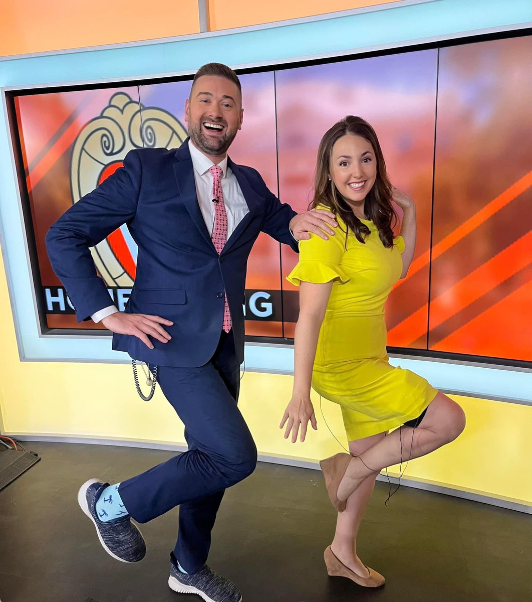 markchartertv's tweet photo. HAPPY HOMECOMING! We’re doing the FLAMINGO for Fill the Hill day at @UWMadison!🦩🦩🦩 Let’s raise some 💰 https://t.co/d5ypxAbfqF