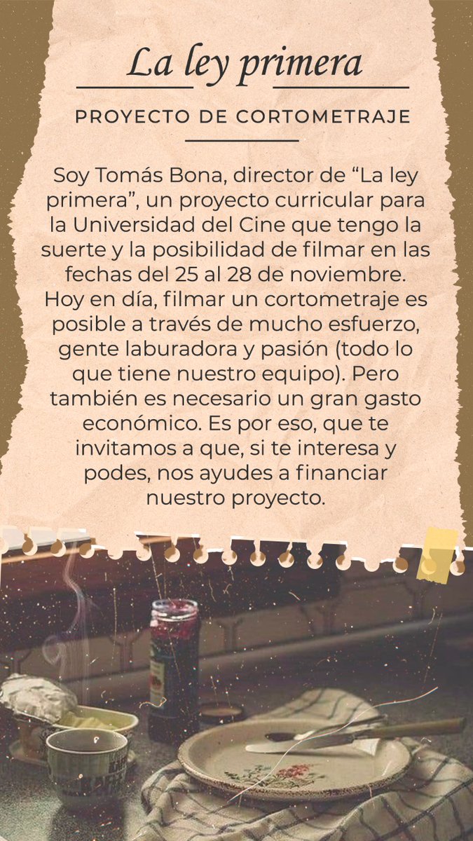 T_Bona98's tweet photo. Hola amiwis! como están? Estamos buscando financiamiento para nuestro proyecto. Les agradecería difusión! y si se copan ayudando mejor todavía :)

El link para donar es: la.ley.primera https://t.co/HuzWdzr6l4