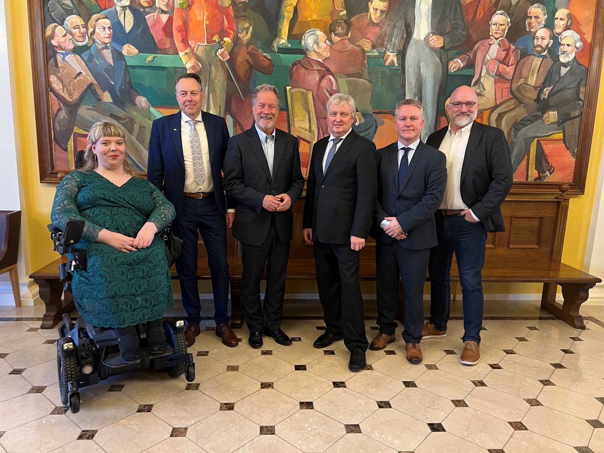 WFP_nordics's tweet photo. Heartwarming to see Iceland🇮🇸 stepping up for those most in need! Thanks to the Foreign Affairs Committee of @Althing for strong support across the aisle to @WFP’s lifesaving and lifechanging work! In a year of unprecedented hunger, support from🇮🇸 has never been more critical https://t.co/pCt14ILlFy