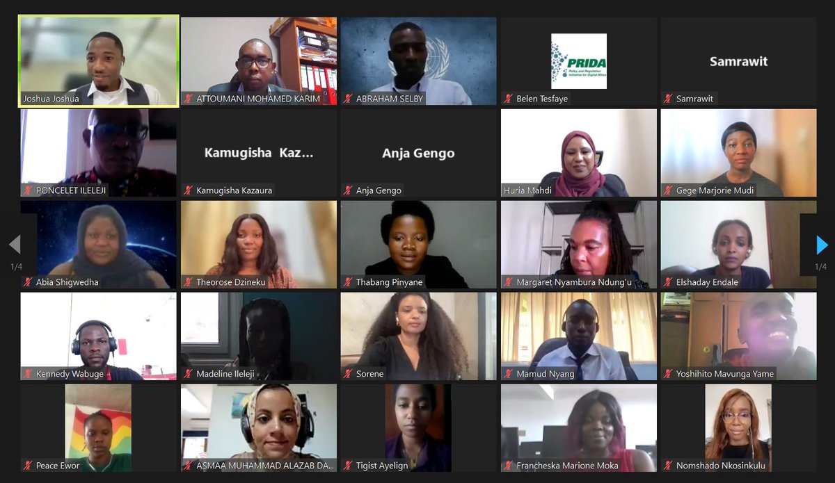 sorenetweets's tweet image. @ECA_OFFICIAL  teamed up with #PRIDA Regional School on Internet Governance to train 80 UNECA IGF Youth Volunteers in preparation for the 17th Global IGF. This is made possible by the partnership between the @_AfricanUnion, @EU_Commission, &amp;amp; @ECA_OFFICIAL #ECA4IGF #IGF2022 #IG