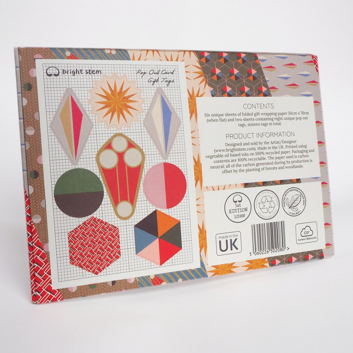 brightstem's tweet photo. Plastic free packaging for the new pack of recyclable wrapping paper. 
https://t.co/jeAyodpKas
#wrappingpaper #giftwrap #madeinuk #shopsmall https://t.co/c57Lwd4WKG