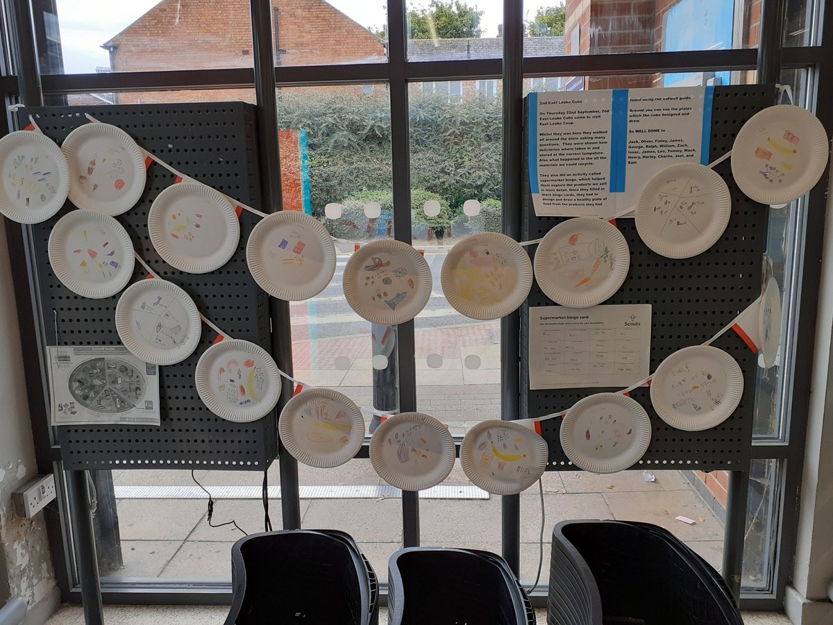 EastLeakeMPio's tweet photo. Lovely display in the co-op created by the local beaver group! https://t.co/k40Zp3b7OO