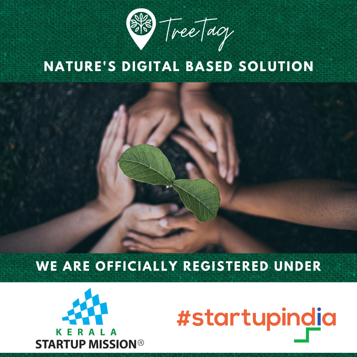 treetag_in's tweet photo. We are officially registered under @startup_mission and @startupindia

First Digital Nature Based Solution startup from Kerala to mitigate climate change.
#NatureBasedSolutions #ClimateAction #TowardsNetZero #SDGs2030 #Kerala #KSUM #StartupIndia
#DigitalGreenRevolution #TreeTag https://t.co/LSifHec7IJ