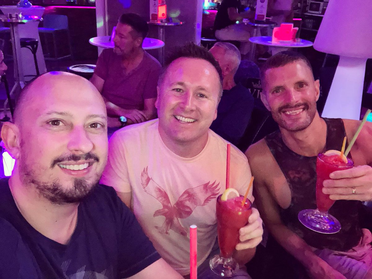 callum_gx's tweet photo. Snog / Marry / Avoid? 
Last night in Parrots GC! 🍹🍹🍹
#Parrots #Yumbo #GranCanaria  @trashlene https://t.co/TFYuslGUdT