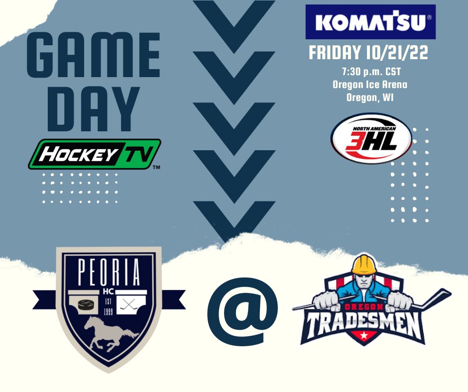 It is GAME DAY, on the road!!! Mustangs up in Oregon, WI for a weekend pair with the Tradesmen… 

#HockeyWithHorsepower #rollstangs

🐎 @ 🛠️ @OregonTradesmen 
📺 HockeyTV <a href="/MyHockeyTV/">HockeyTV</a> 
⏰ 7:30 p.m.
📍Oregon Ice Arena