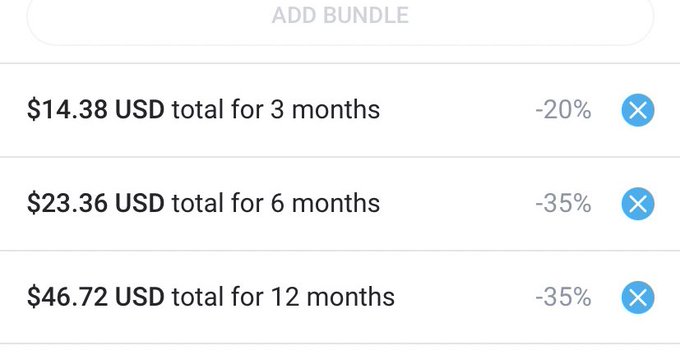 Good morning ! Don&rsquo;t forget these are the prices til tomorrow ! Get your subscription today! 💕💕 https://t