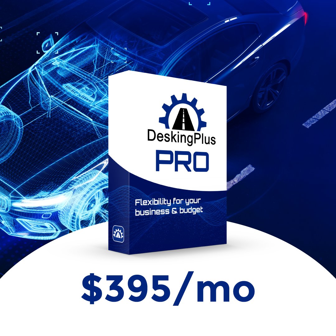 DeskingPlus's tweet image. If you sell cars, this is your new secret weapon to selling more cars.

Higher customer satisfaction and higher profitability with less effort.