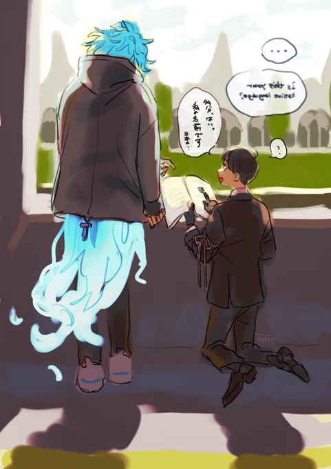 #twstプラス
らくがきと描きたいとこだけ🏃💨 