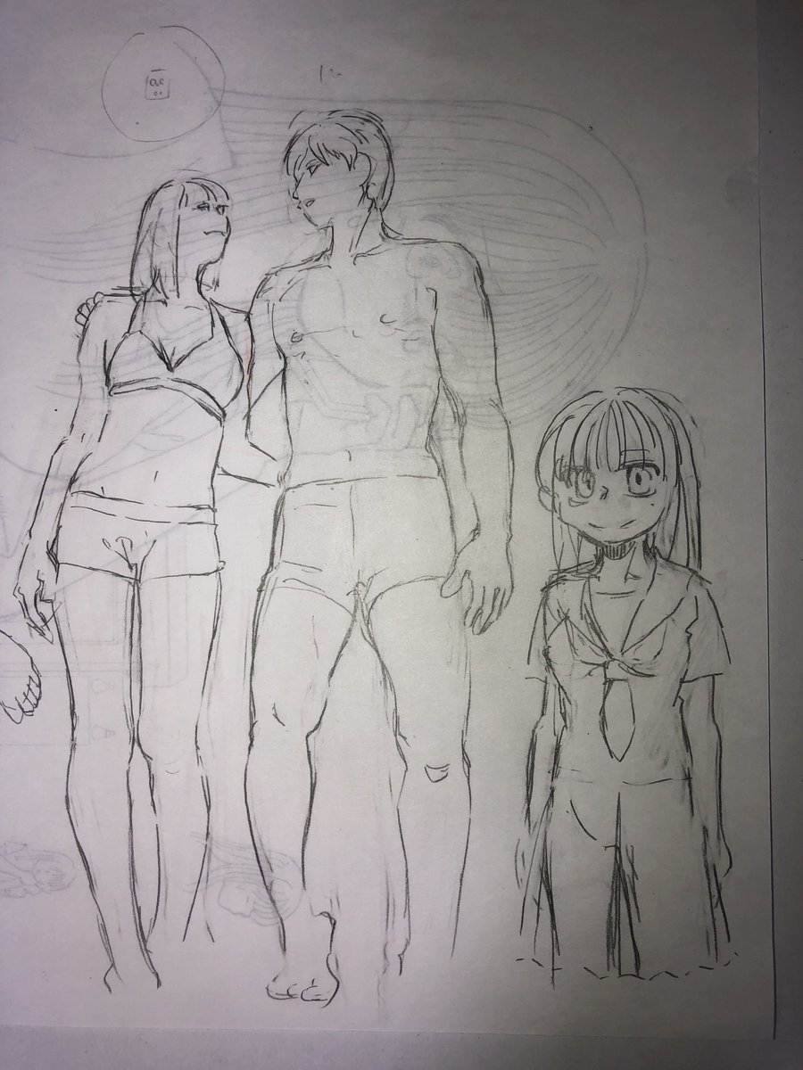 デッサンと落書き 