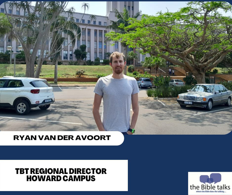 TheBibleTalks's tweet photo. Meet Ryan!

#TheBibleTalksKZN #GetToKnowUs #MeetOurStaff #MeetRyan #TBT2022 #UKZN #DUT #UNIZULU https://t.co/FFuLSLl1Ld