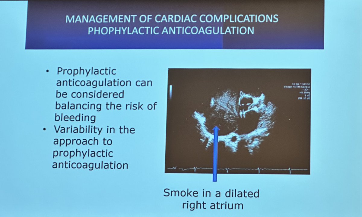 How do we optimally manage the pregnant patient with single ventricle physiology? Beware atrial arrhythmias and the propensity for thrombus formation. 👀 at that smoke! #CPP2022