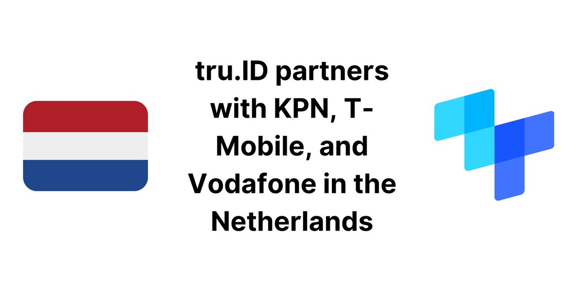 theidlayr's tweet image. #Cybersecurity news: tru.ID is now integrated with @KPNzakelijk, @vodafoneNL, and @TMobile_NL, helping global businesses add phishing-resistant #SIMsecurity for customers and employees in the Netherlands. 🇳🇱

Get in touch: tru.id/book-demo