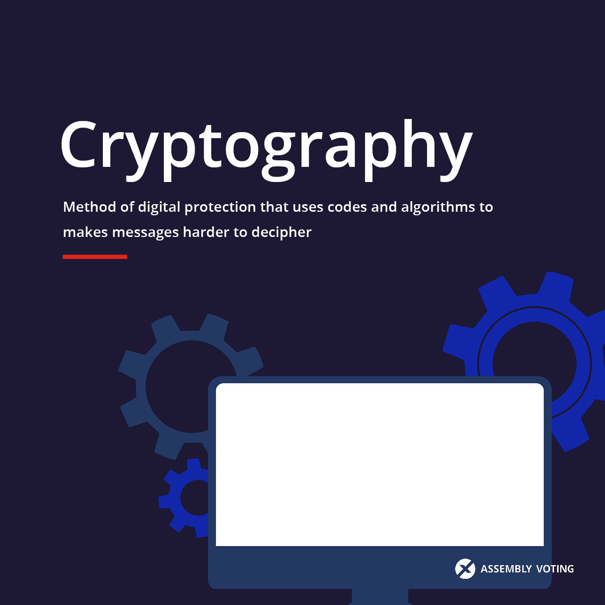 Celebrating Global Encryption Day, with cryptography as our #WordoftheWeek - what are the biggest threats cryptography can potentially address in voting systems?