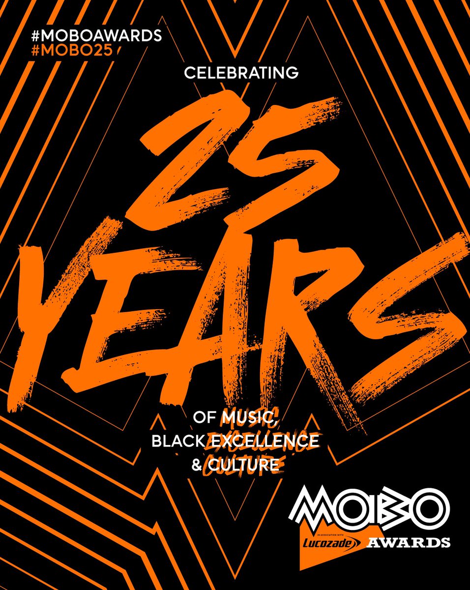 This is not a drill! Tickets to the 25th anniversary of the #MOBOAwards in association with @LucozadeEnergy are ON SALE NOW! 🔥🔥🔥 #MOBO25 Join us @OVOArena in London on Nov. 30 for a celebration of music, black excellence and culture! mobo.com/tickets
