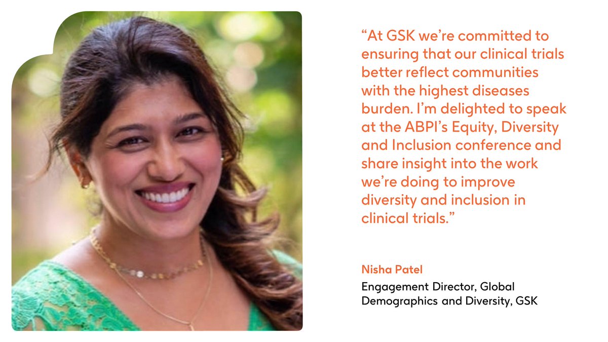 We’re proud to contribute to the @ABPI_UK’s newly launched diversity and inclusion in clinical trials hub: gsk.to/3gcdIAy