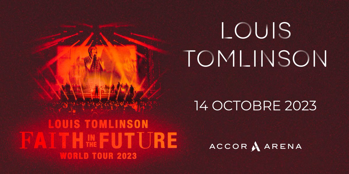 🎶 With all of my people And it couldn't get better they say🎶 Ca peut être encore mieux : voir @Louis_Tomlinson à l'Accor Arena le 14 octobre 2023 ! 🎟️ Billetterie ouverte : bit.ly/LouisT_AA23