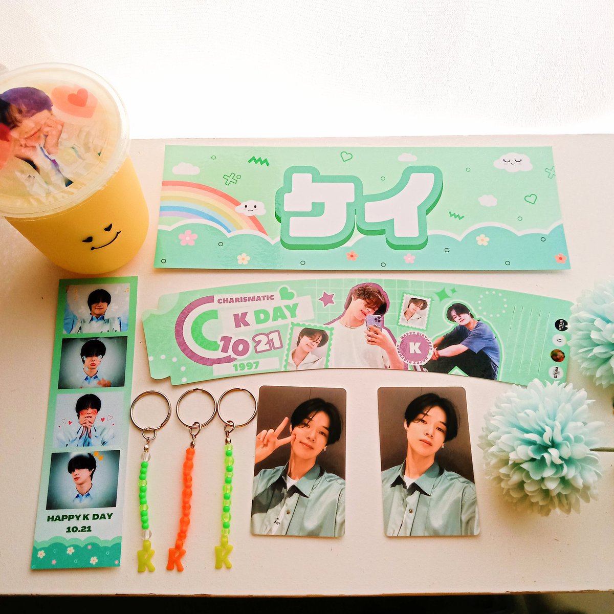 CupzofJCafe's tweet photo. ✨ 𝑪𝒉𝒂𝒓𝒊𝒔𝒎𝒂𝒕𝒊𝒄 𝑲 𝑫𝒂𝒚: 𝑨 𝑭𝒓𝒆𝒆 𝑪𝒖𝒑𝒔𝒍𝒆𝒆𝒗𝒆 𝑬𝒗𝒆𝒏𝒕 ✨
Konnichiwa Keiys and LUNÉ! 💚 
Join us as we celebrate K's 25th birthday! 
 @GlobalKEIYSforK @KeiysPhofc @andteamcebuph @AndTeamIloilo @Kritiks_shop @woonicobot @andTeam_DAVAO
#andTEAM
#andTEAM_K https://t.co/jhHqwja9n6