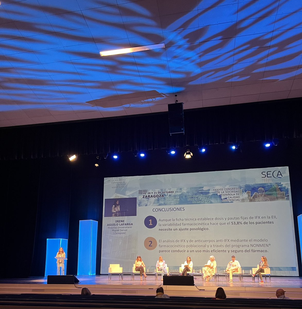 🏅Nuestra R3 <a href="/ireneagla/">Irene Aguiló Lafarga</a> seleccionada entre las mejores comunicaciones orales🗣️en el Congreso <a href="/CalidadAsistenc/">SECA ~ Sociedad Española de Calidad Asistencial</a> con su trabajo sobre Monitorización de IFX💊📈 Enhorabuena👏🏻