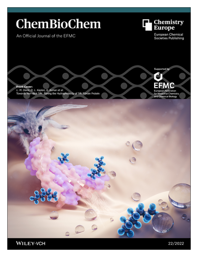 ChemBioChem (@chembiochem) on Twitter photo #OnTheCover Towards Non-stick Silk: Tuning the Hydrophobicity of Silk Fibroin Protein (Davis, Kaplan, Kumar) <a href="/SciFountain/">Julia</a> <a href="/m_hawker23/">Morgan Hawker</a> <a href="/wujunqi597/">Junqi (Alicia) Wu</a> <a href="/vittoriochemist/">Vittorio Montanari</a> <a href="/jugalsahoo/">Jugal</a> <a href="/Krishna_Boston/">Krishna Kumar</a> onlinelibrary.wiley.com/doi/10.1002/cb… #OnTheCover Towards Non-stick Silk: Tuning the Hydrophobicity of Silk Fibroin Protein (Davis, Kaplan, Kumar) <a href="/SciFountain/">Julia</a> <a href="/m_hawker23/">Morgan Hawker</a> <a href="/wujunqi597/">Junqi (Alicia) Wu</a> <a href="/vittoriochemist/">Vittorio Montanari</a> <a href="/jugalsahoo/">Jugal</a> <a href="/Krishna_Boston/">Krishna Kumar</a> onlinelibrary.wiley.com/doi/10.1002/cb…