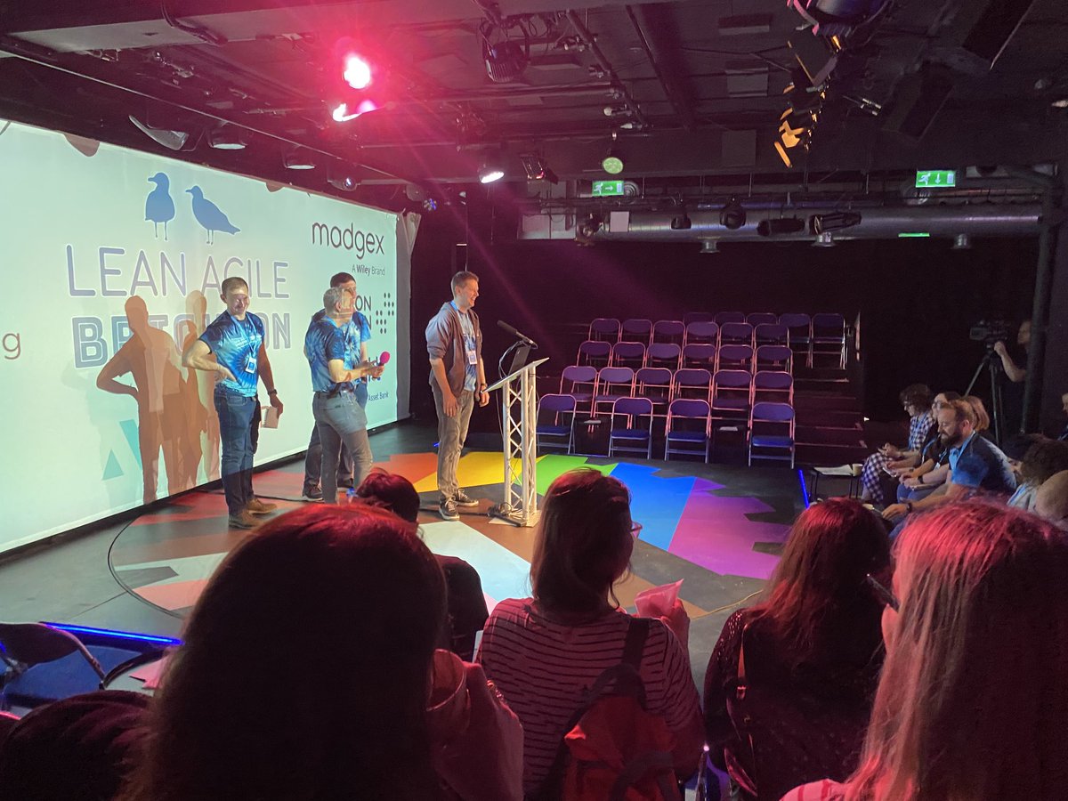 StuartPerryUK's tweet photo. Back after a 2–year Covid-related hiatus Lean Agile Brighton’s 2022 conference @leanagilebtn #LABTN22 #LABTN https://t.co/V0y9vlKXcJ