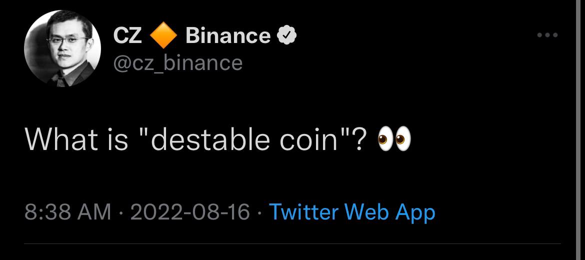 DefiFan27's tweet photo. @EricCryptoman @greg16676935420 @cramercoin $DESTABLE https://t.co/Fwxu4erc8I