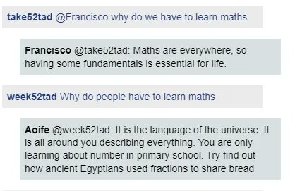imamaths_team's tweet photo. It's the final day of the #CircleZone. It's been a great Zone with Chats full of mathematicians ! Thanks to our funders @scienceirel !
Here's some of our favourite moments! https://t.co/PvR421w7Fo