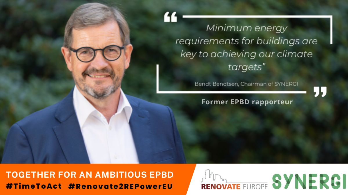 🗣️@Bendt_Bendtsen I urge MEPs to come together on ambitious MEPS: 🔸📈ambition quicker 🔸2030 as decade of action – 2040 is too late 🔸Must cover full building stock – trigger points not enough 🔸Linear trajectory – more market appropriate 🔸Earlier action for non-residential