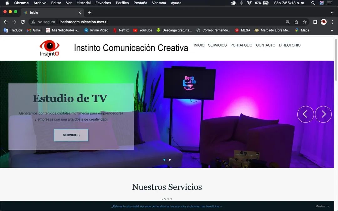 Instintocom's tweet photo. Instinto Comunicación Creativa
Estudio de TV
Diseño, foto, vídeo, redes sociales...
.
.
.
.
#Chiapas #agenciadecomunicación #estudiodetv #mktypublicidad #TuxtlaGutiérrez #transmisiónenvivo #programasenvivo #redessociales https://t.co/BmcRiJPEhr