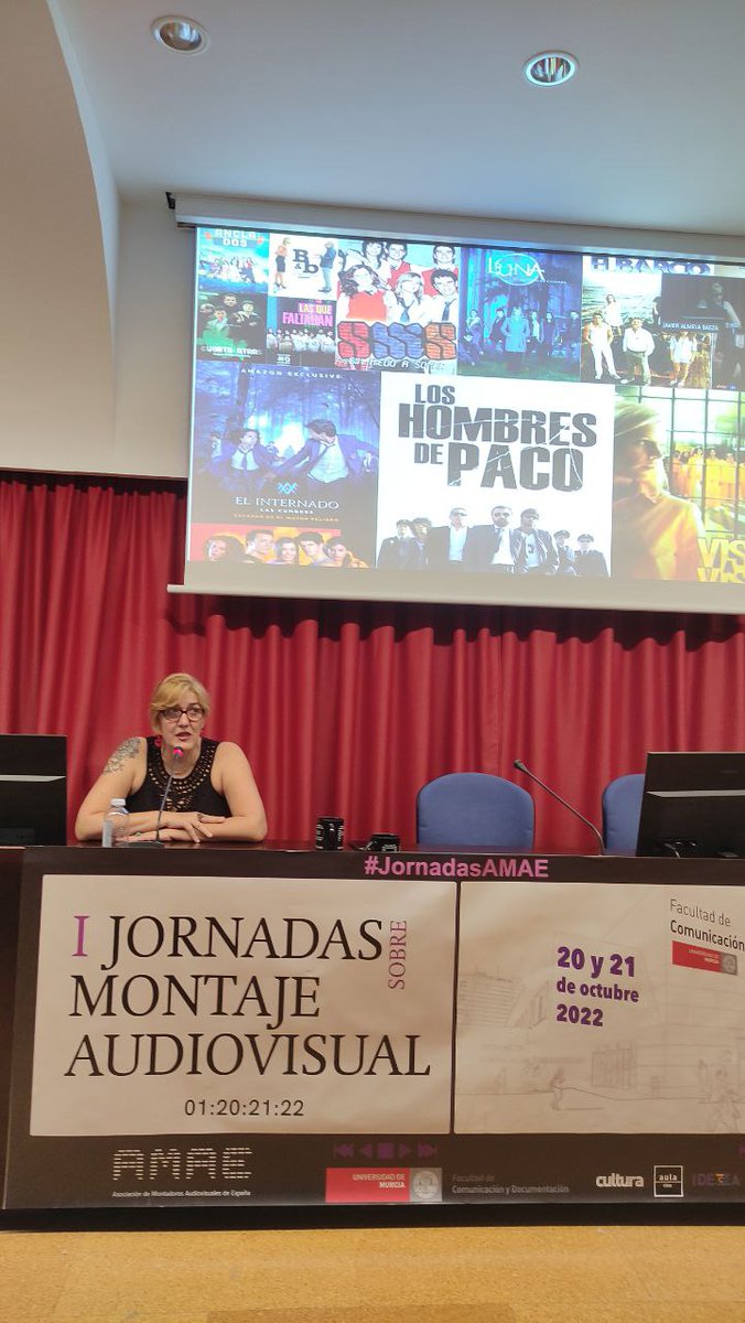 AMAE_pro's tweet photo. Primeras Jornadas AMAE celebradas para acercar el montaje al alumnado de las instituciones públicas. Esta vez en Universidad de Murcia ¡Esperamos que haya muchas más!
#montaje  #muntatge #muntaia  #montaxe
#edición #edició #edizioa https://t.co/Z5BLncwyi1