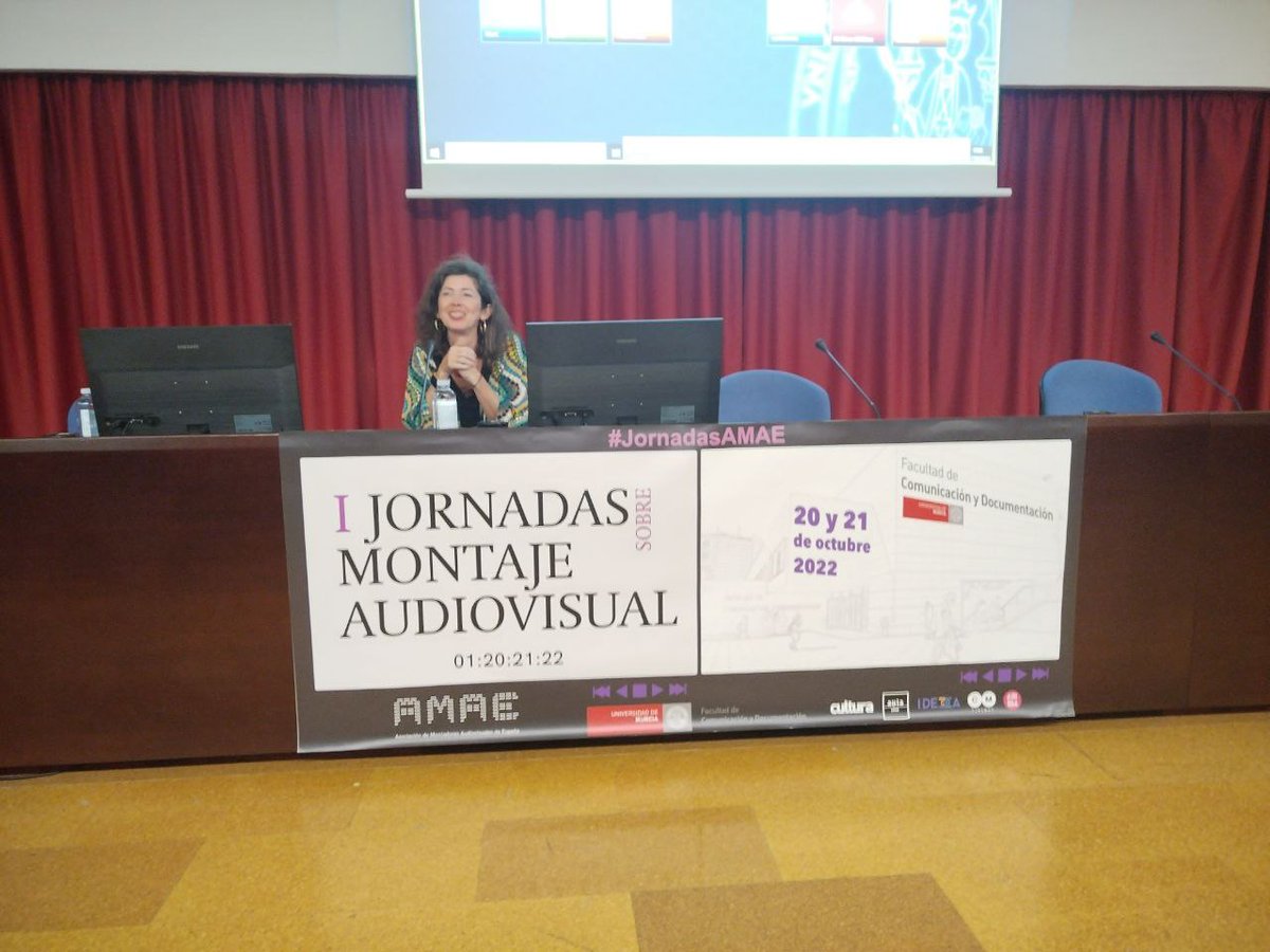 AMAE_pro's tweet photo. Primeras Jornadas AMAE celebradas para acercar el montaje al alumnado de las instituciones públicas. Esta vez en Universidad de Murcia ¡Esperamos que haya muchas más!
#montaje  #muntatge #muntaia  #montaxe
#edición #edició #edizioa https://t.co/Z5BLncwyi1
