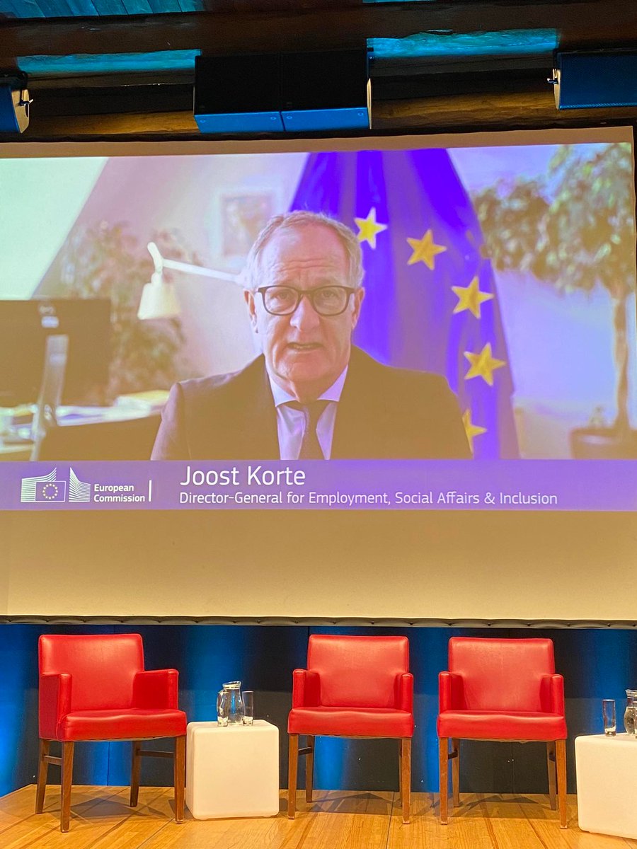CESIunions's tweet photo. ❗️Ensuring decent working conditions during and after the digital transition❗️
Joost Korte @JoostKorte, Director General for #Employment, Social Affairs and Inclusion at the @EU_Commission
#DiWork #DigitalTransition #PublicServices https://t.co/sAgzvfZU0h