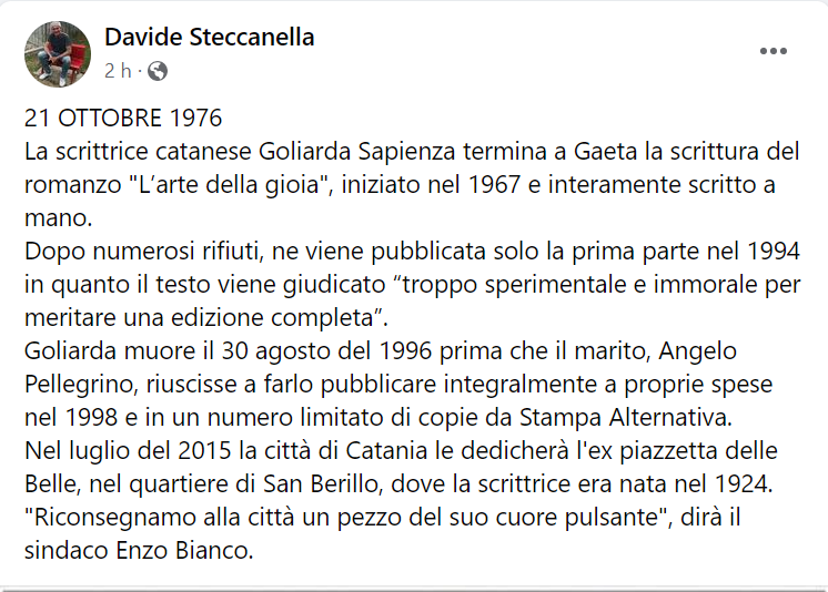 Se volete regalarvi un libro meraviglioso ⬇️