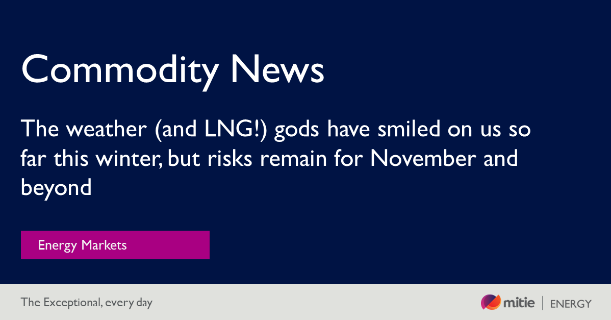 This week, good weather and record-high LNG imports has kept energy supply well above demand, leading to unusually low Day Ahead prices and supply bottlenecks.
#EnergyMarkets