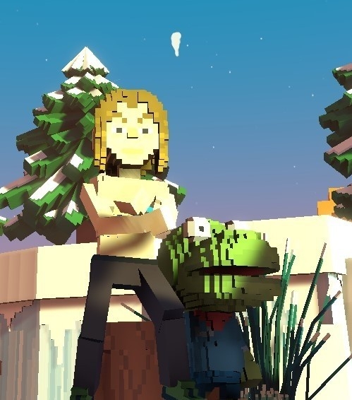 SuniVim's tweet photo. @TheSandboxGame I just finished my quest on Pororo experience on the #SandboxAlphaS3 for a chance to win a Season 3 Alpha Pass! Here I am with a cute Pororo. Check out my screenshot!

#Pororo https://t.co/jq7FZYpBI6