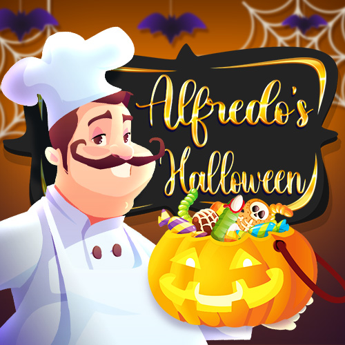 GamesEspresso's tweet photo. As Halloween looms in the horizon of October, the Alfredo's Halloween slot is the perfect game for this spooky season! 
Let Alfredo cook delicious Halloween pastry with this slot full of special features, captivating sounds and charming graphics!🤩🎃🍧🍰🧁 https://t.co/c3cOKhvY9J
