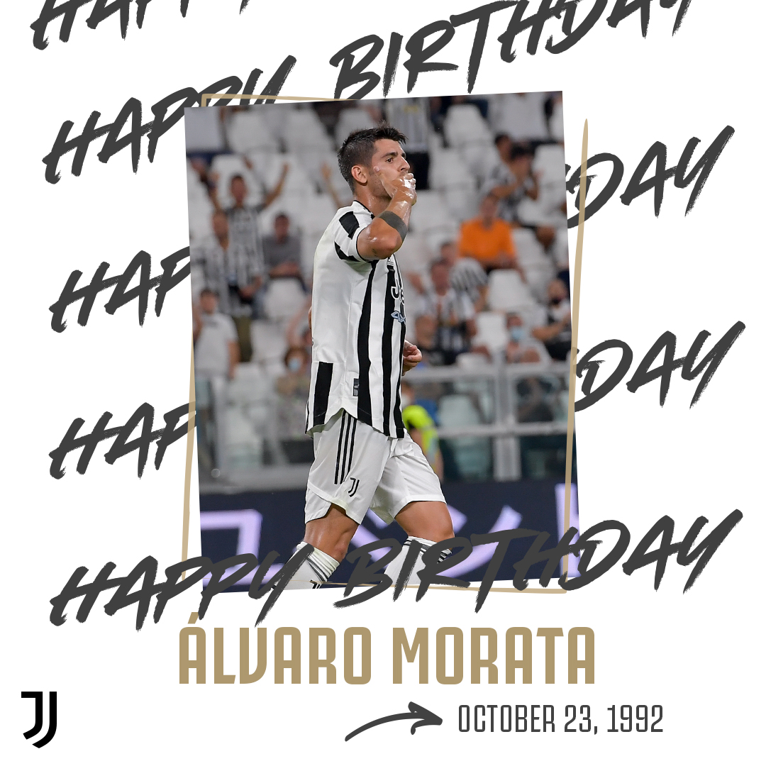 juventusfcen's tweet photo. Have an awesome day, @AlvaroMorata! 🎂 https://t.co/i10coWtR1r