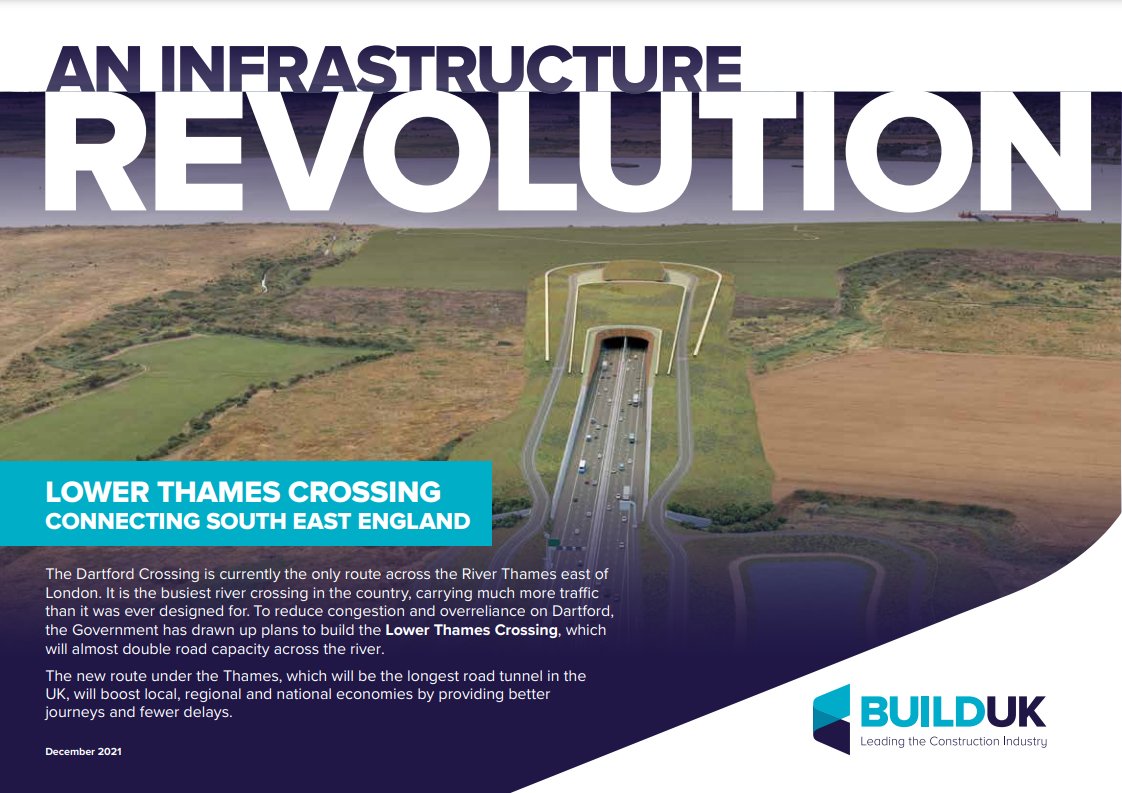 BuildUK's tweet photo. The @lowerthames Crossing has also been recognised as a @ConstructionCLC #ConstructZero partner.
Learn more about this project that aims to be the country's 'greenest road' in our fact sheet:
https://t.co/mjvQzBE9PX https://t.co/lj8esh6aQ6