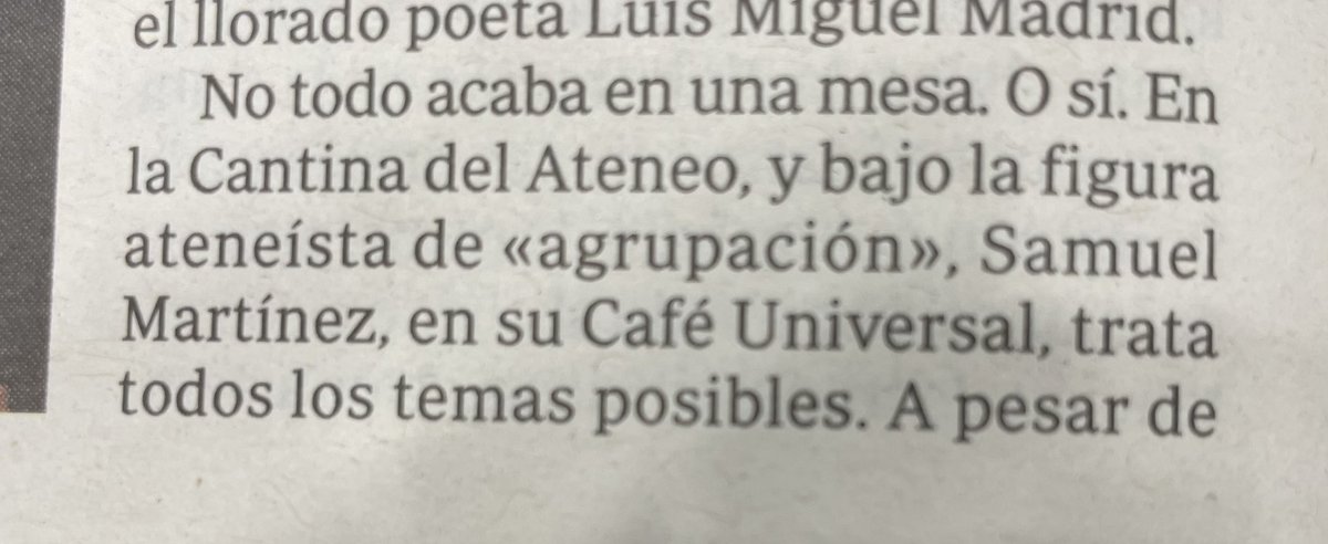 elcafeuniversal's tweet photo. 1000 seguidores en Twitter y reportaje en el ABC en esta mañana de viernes. 

Estamos recuperando las tertulias. 

💥Seguimos💥 https://t.co/l7k3LHWOJo