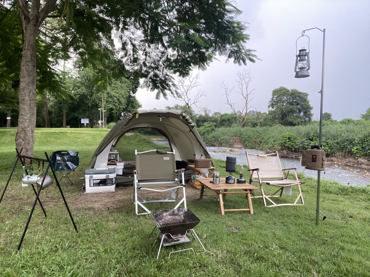 6996_boy's tweet photo. 🏕️❤️ #camp #camping #coffee #coleman #snowpeak #rivers #riverscoffee #highmount #stanley #iwatani #captainstag https://t.co/z30XSdWRdU
