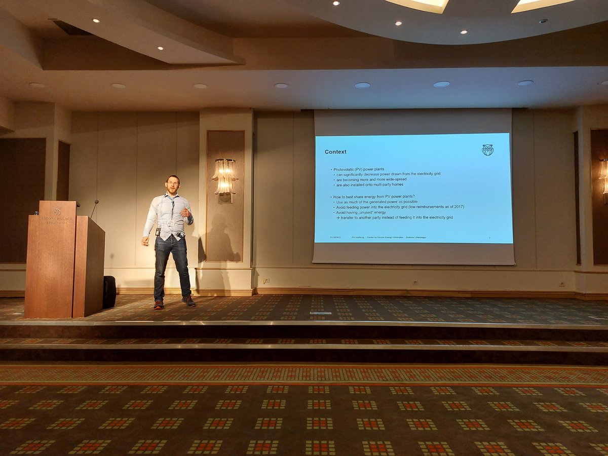 snippet_project's tweet image. Andreas Unterweger giving the last talk of the #P2PEnergy SNIPPET school 2022: “Peer-to-peer Energy Trading on a Blockchain: Lessons Learned from an Austrian Proof of Concept”.
esat.kuleuven.be/cosic/events/s…